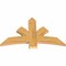 Ekena Millwork Davenport Rough Sawn Timber Gable Bracket, Western Red Cedar, 48"W x 30"H x 2"D x 6"F, 15/12 Pitch GBW048X30X0206DAV00RWR - alternate 2